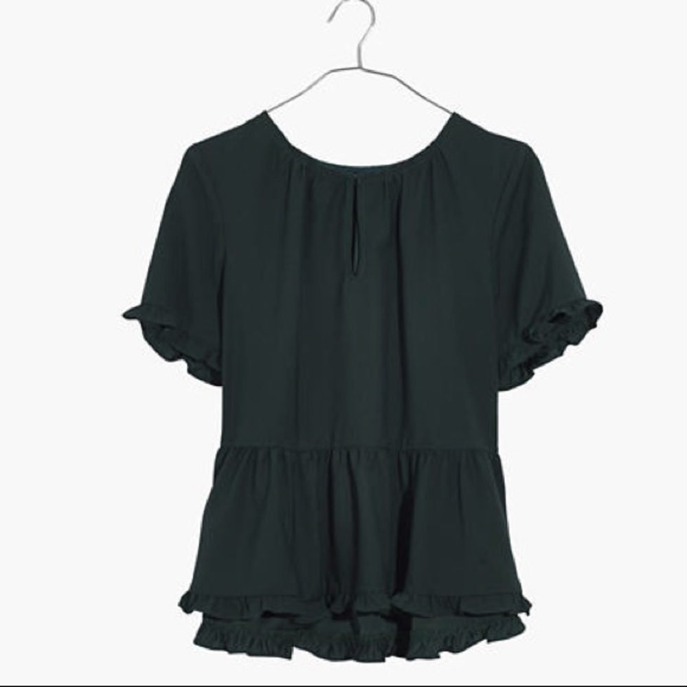Madewell Ruffle Hem Top